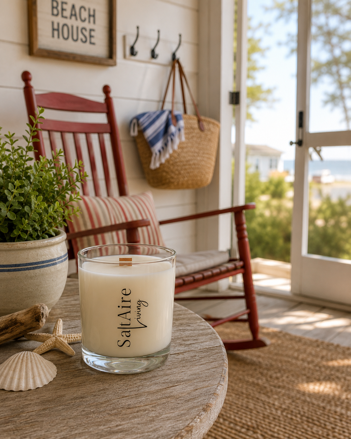 Beach House Coconut Soy Candle