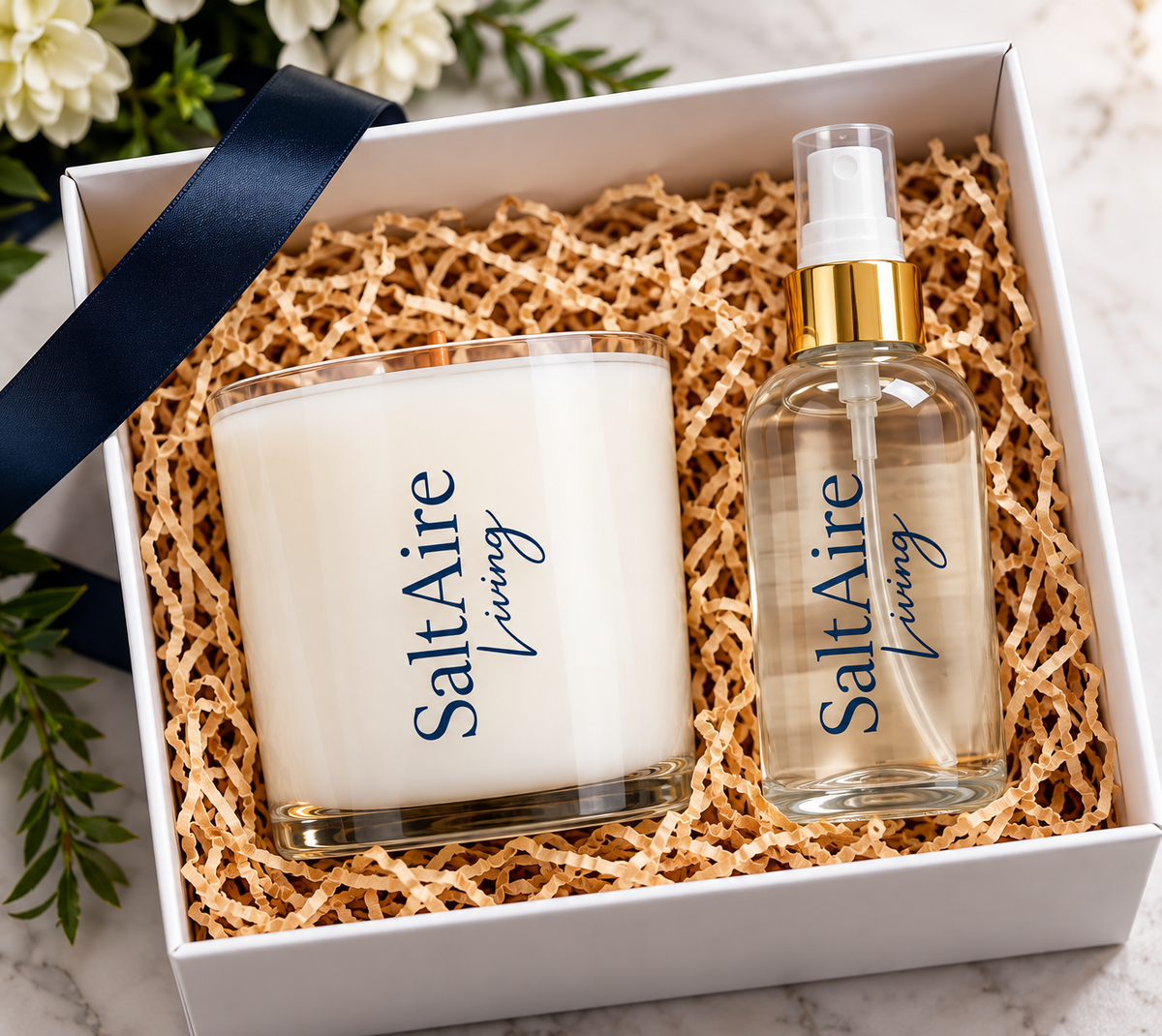 Candle + Room Spray Gift Set